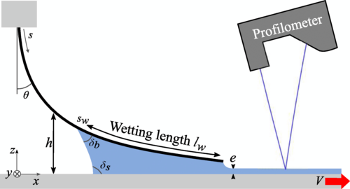 Impact of the Wetting Length on Flexible Blade Spreading, PRL, 2020. https://journals.aps.org/prl/abstract/10.1103/PhysRevLett.125.254506